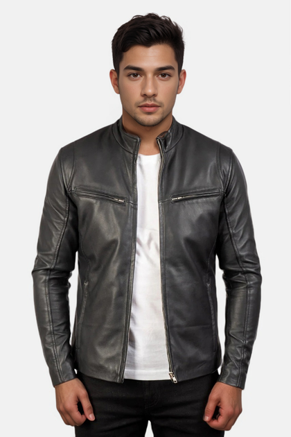 Supreme Black Leather Jacket