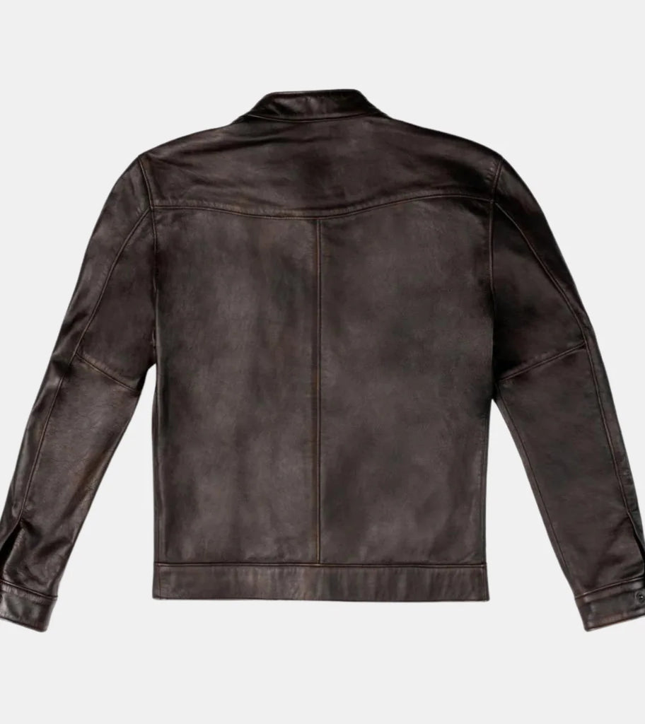 Marlyn Frontier Rugged Leather Jacket