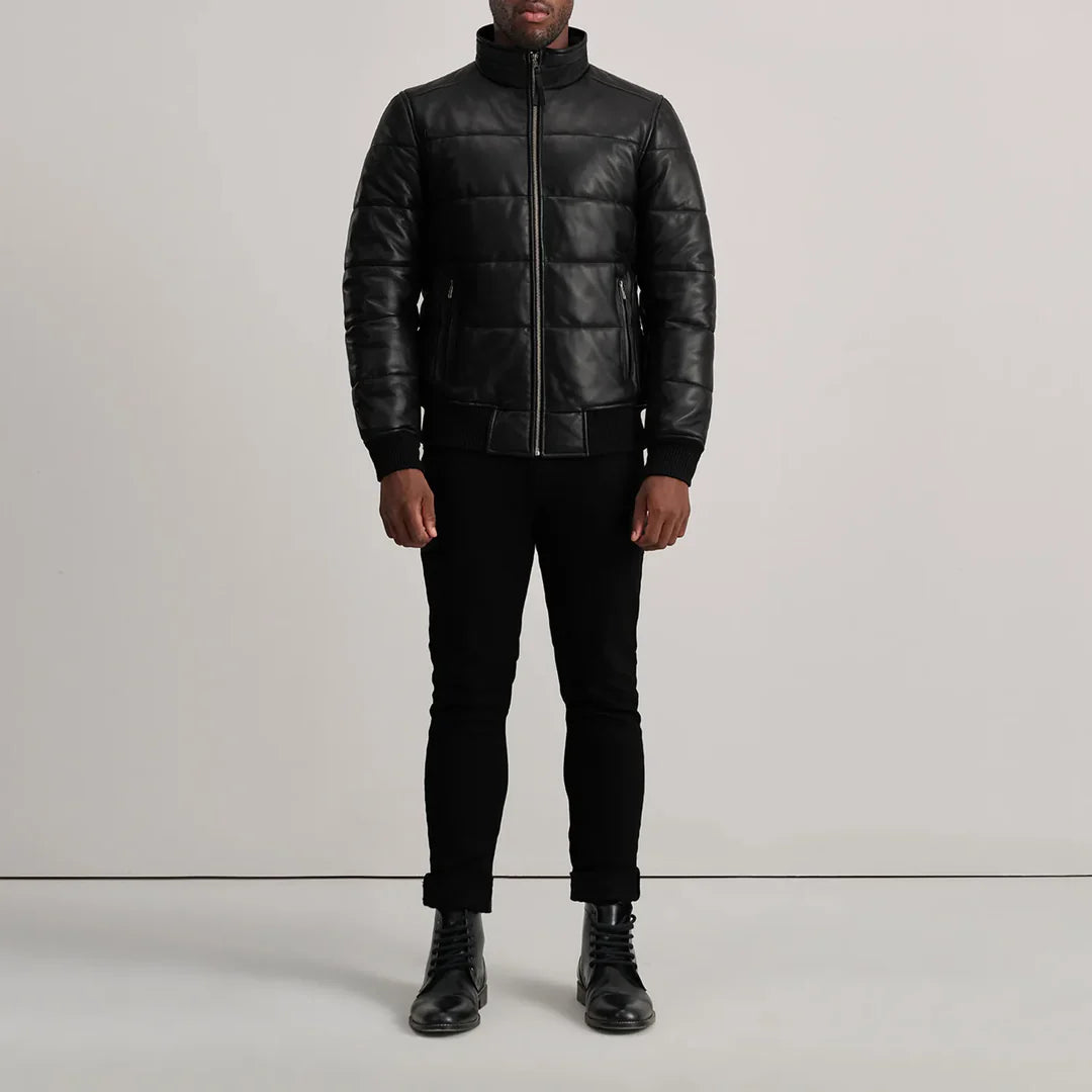 Lucas Puffer Bomber Jacket