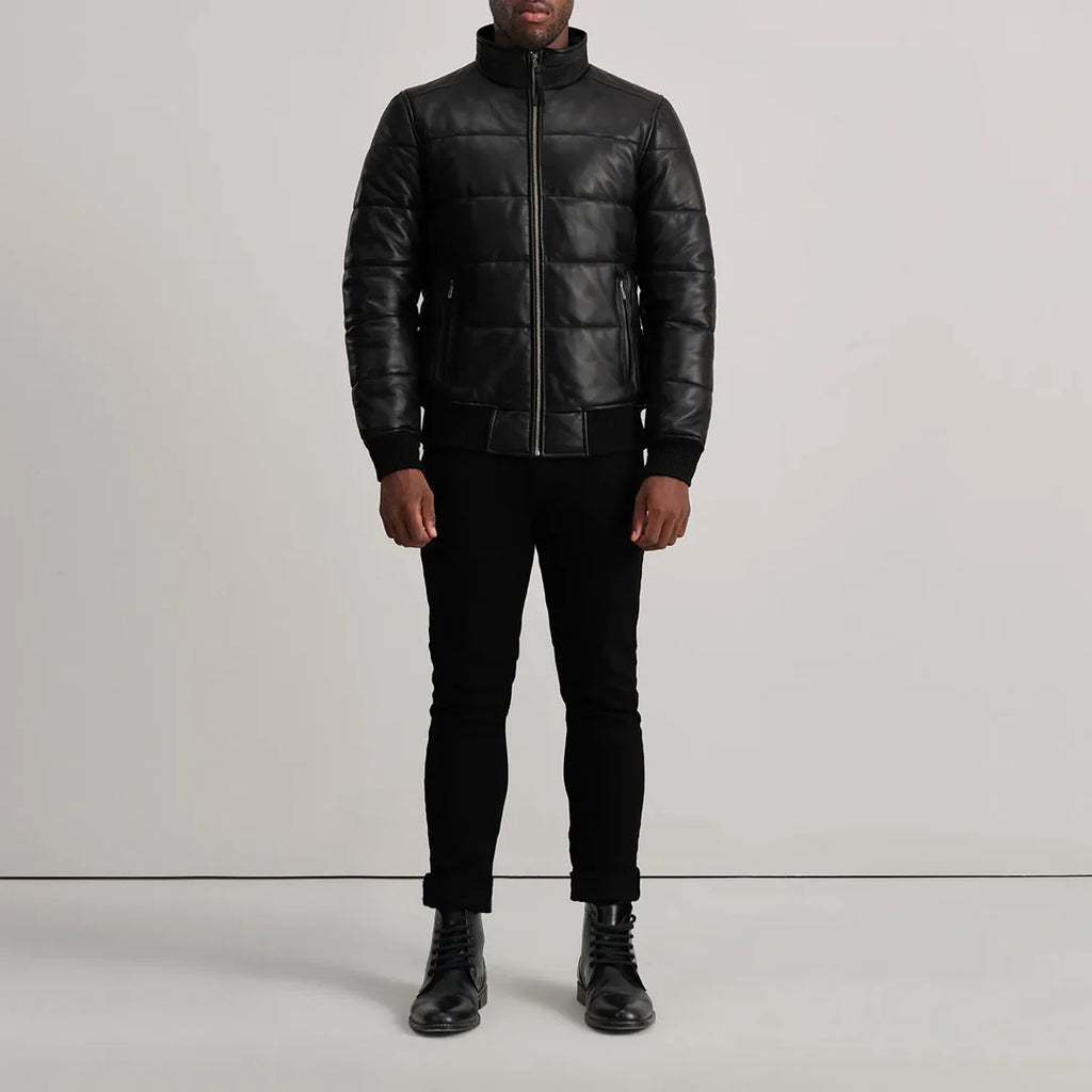 Lucas Puffer Bomber Jacket