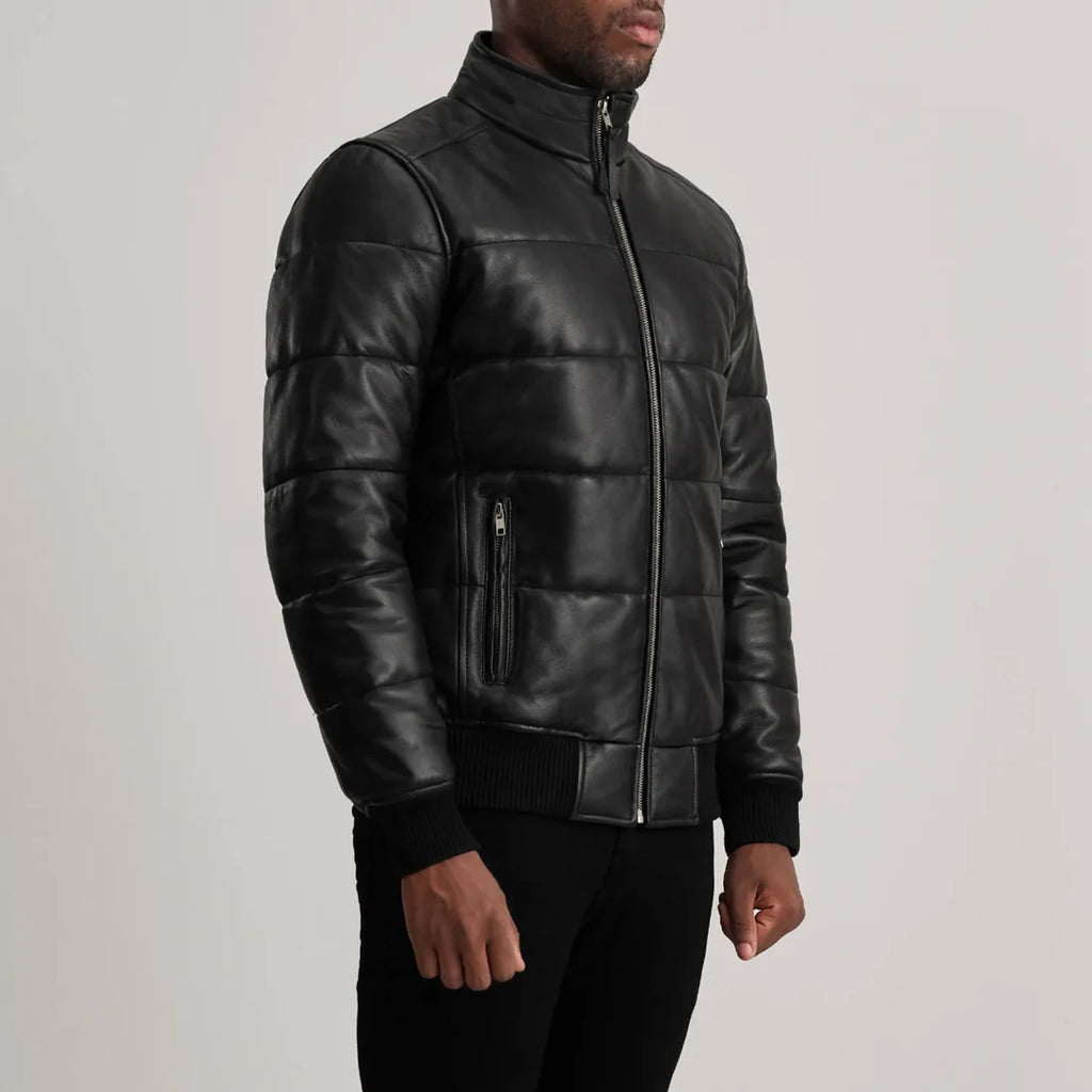 Lucas Puffer Bomber Jacket
