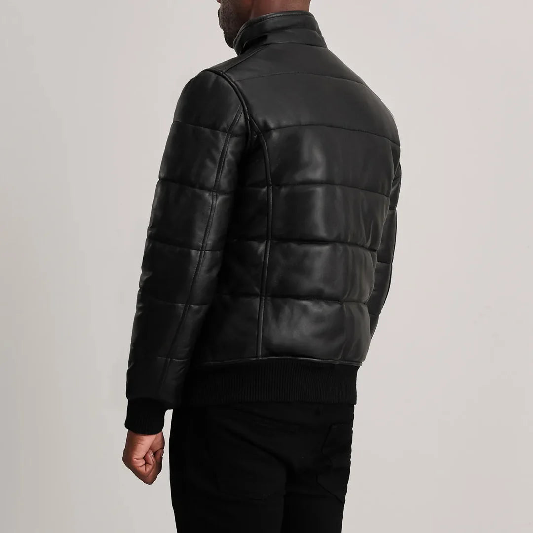 Lucas Puffer Bomber Jacket