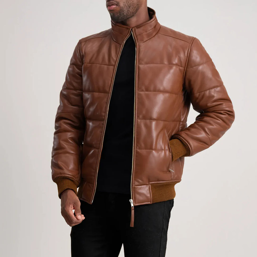 Lucas Puffer Bomber Jacket