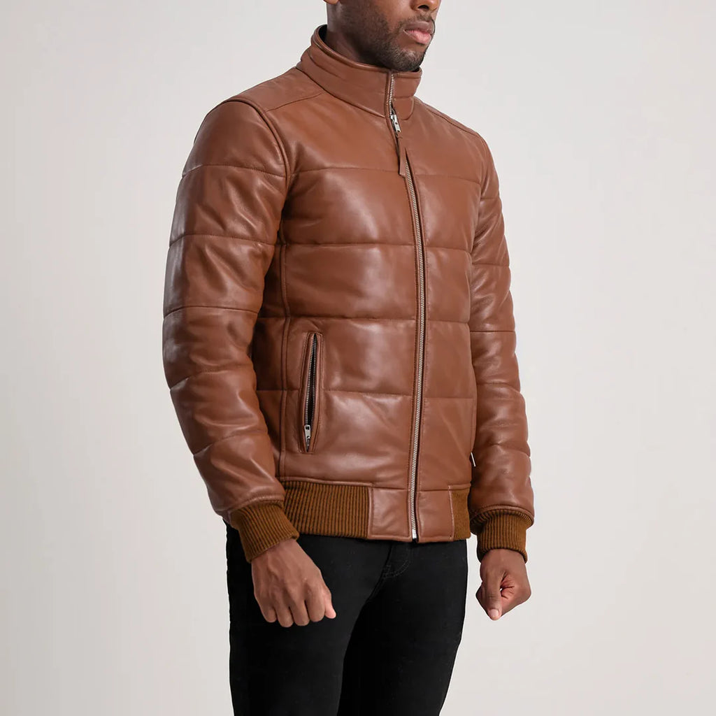 Lucas Puffer Bomber Jacket