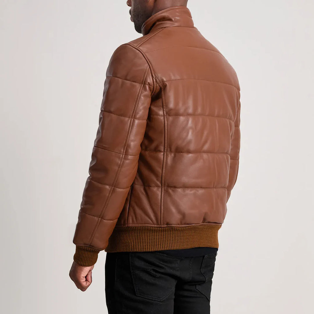 Lucas Puffer Bomber Jacket