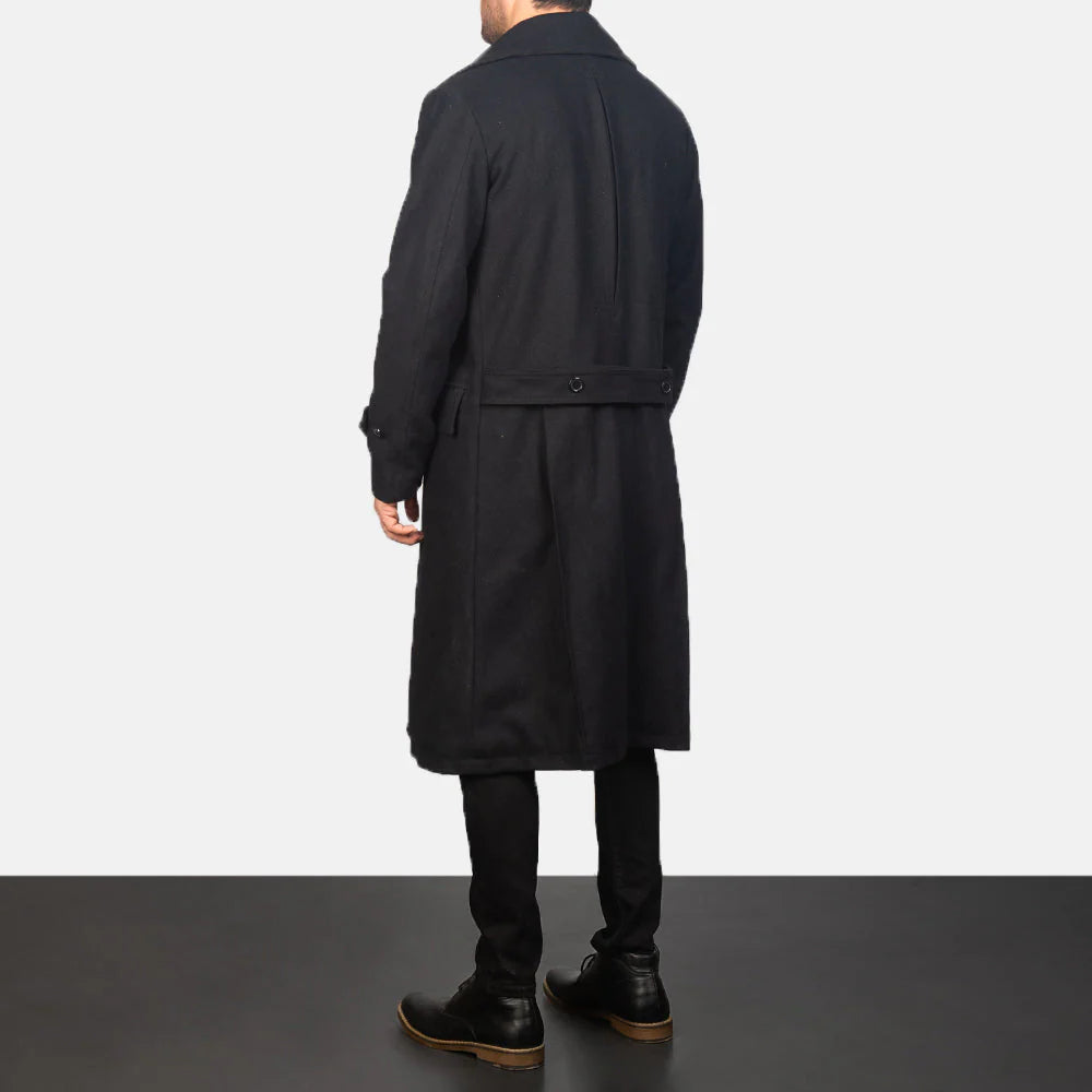 Charcoal Sentinel Wool Coat
