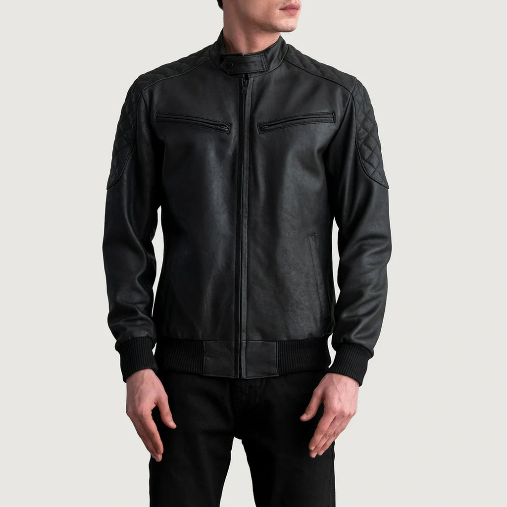 Ragnar Tumbled Biker Jacket