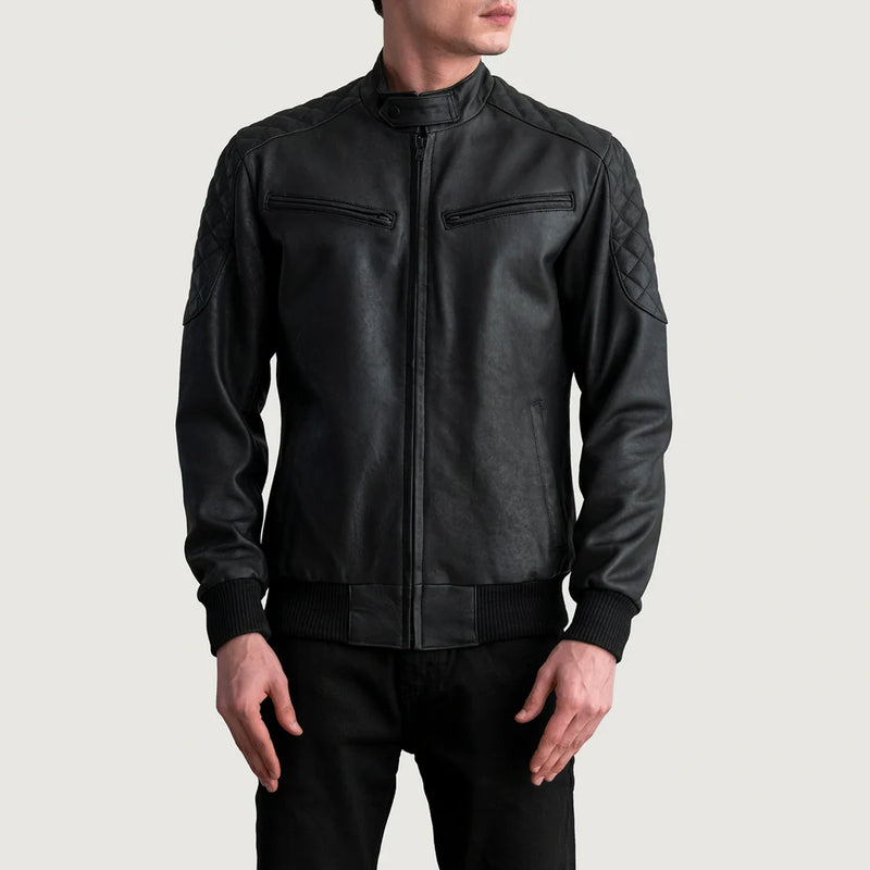 Ragnar Tumbled Biker Jacket