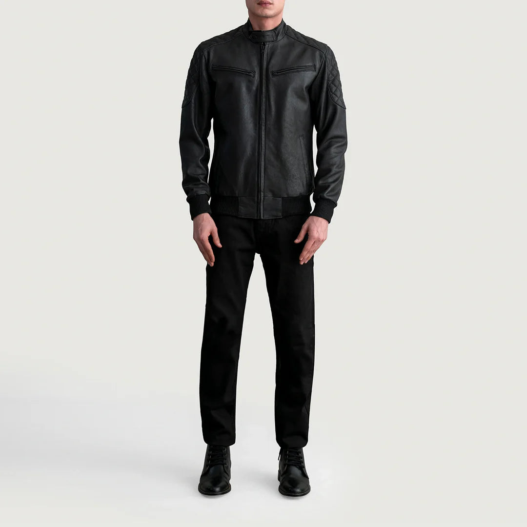 Ragnar Tumbled Biker Jacket