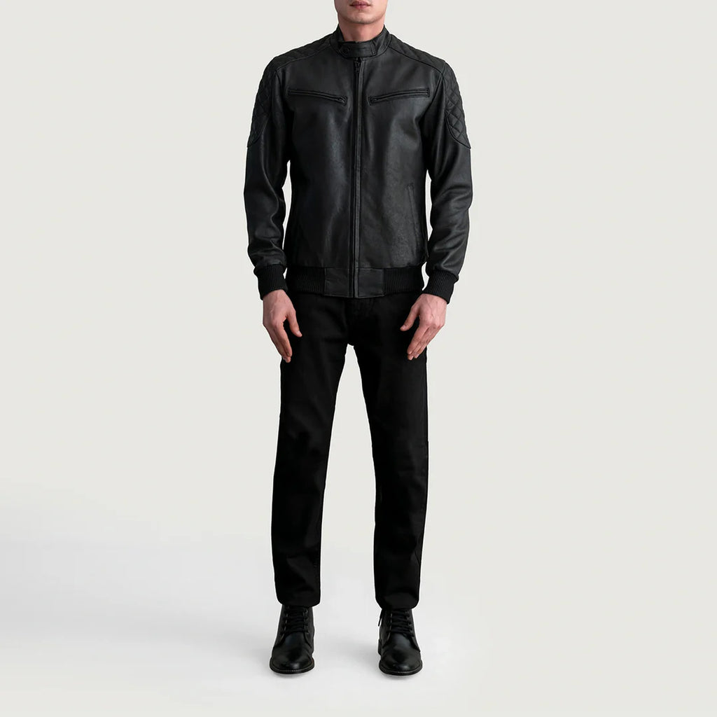 Ragnar Tumbled Biker Jacket