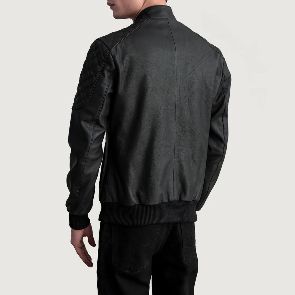 Ragnar Tumbled Biker Jacket