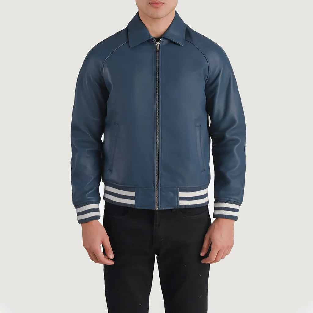 Walton Azure Varsity Jacket