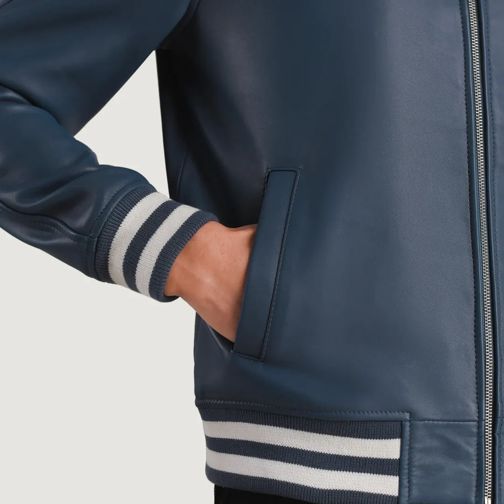 Walton Azure Varsity Jacket