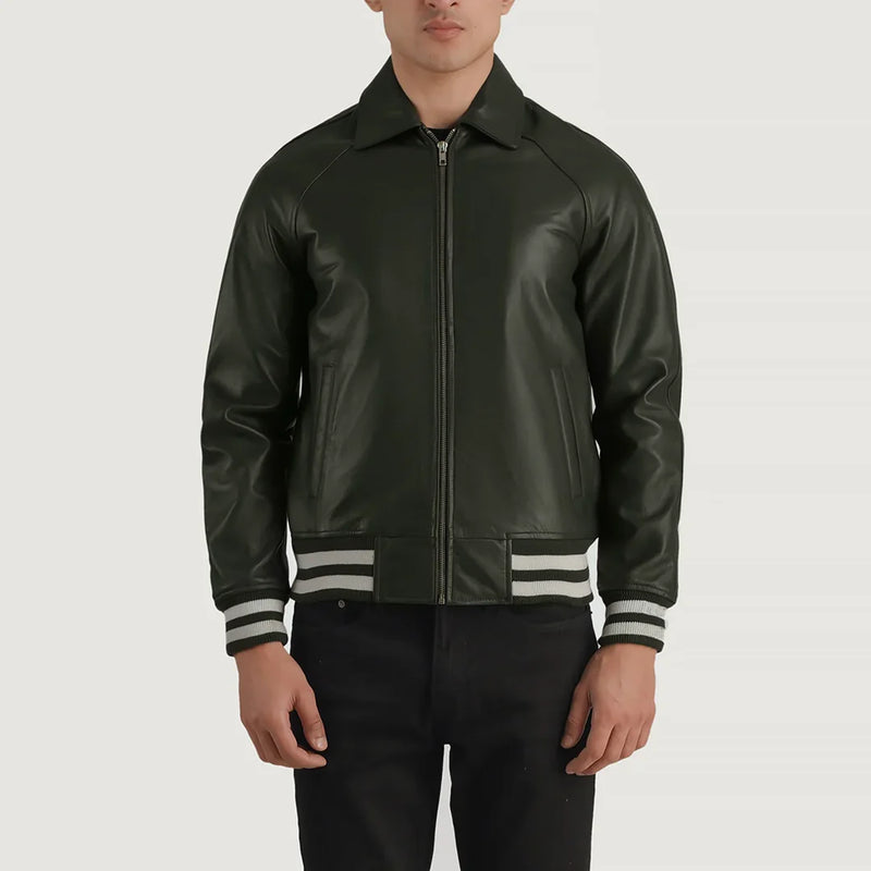 Walton Green Varsity Jacket