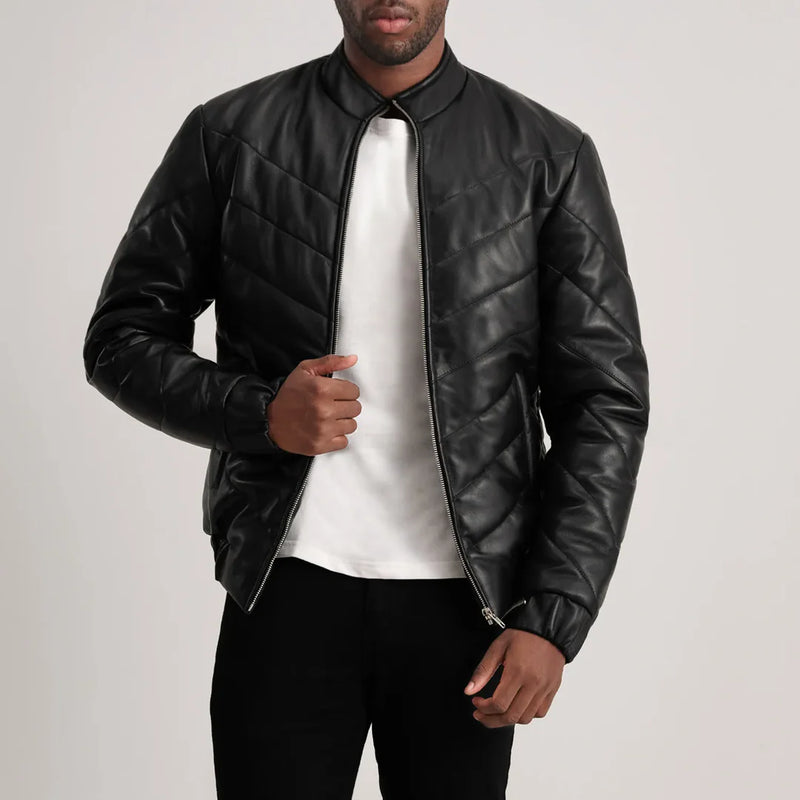 Travis Black Puffer Jacket