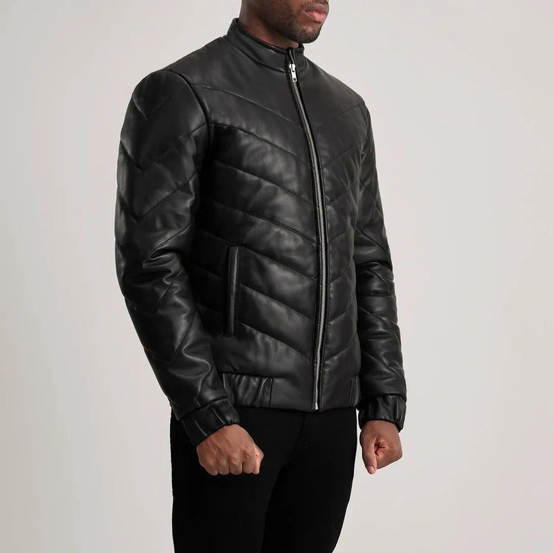 Travis Black Puffer Jacket