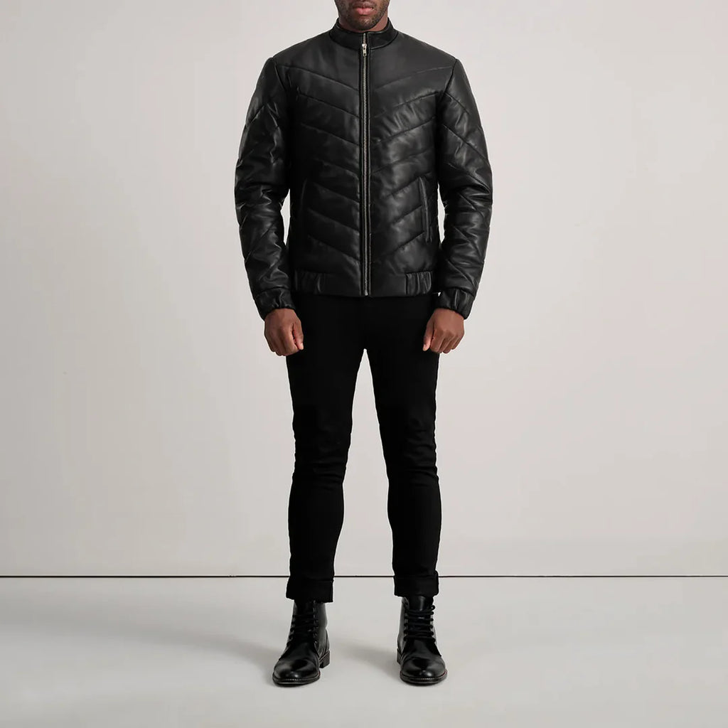 Travis Black Puffer Jacket