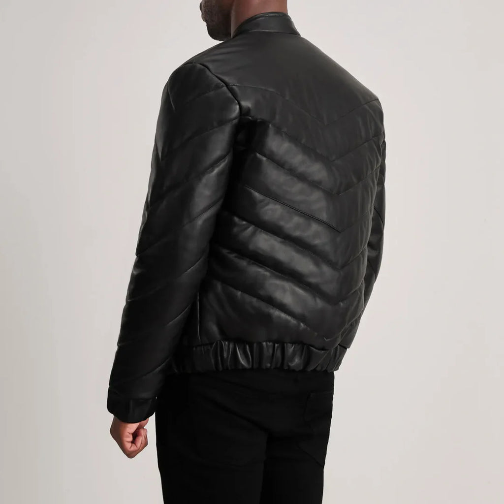 Travis Black Puffer Jacket