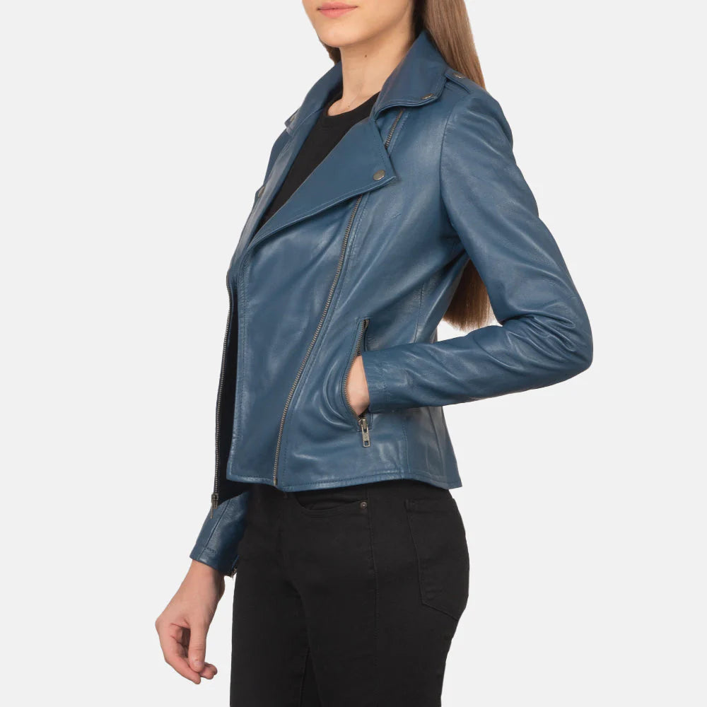 Aureus Sapphire Biker Jacket