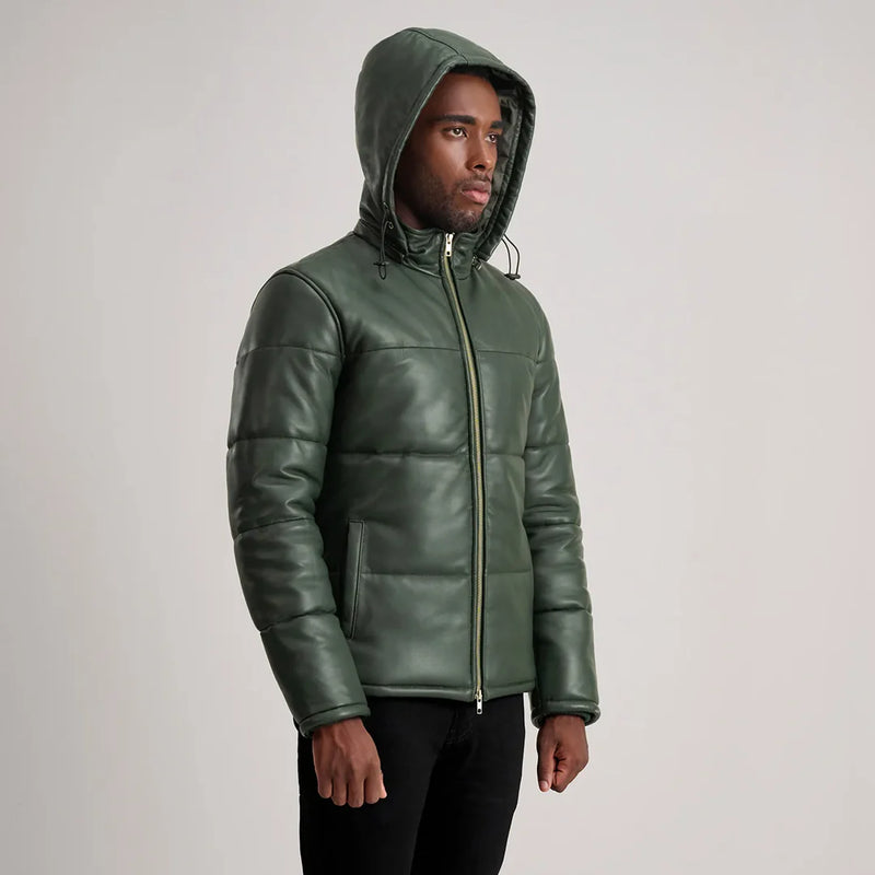 Gordon Green Hooded Puffer Jacket