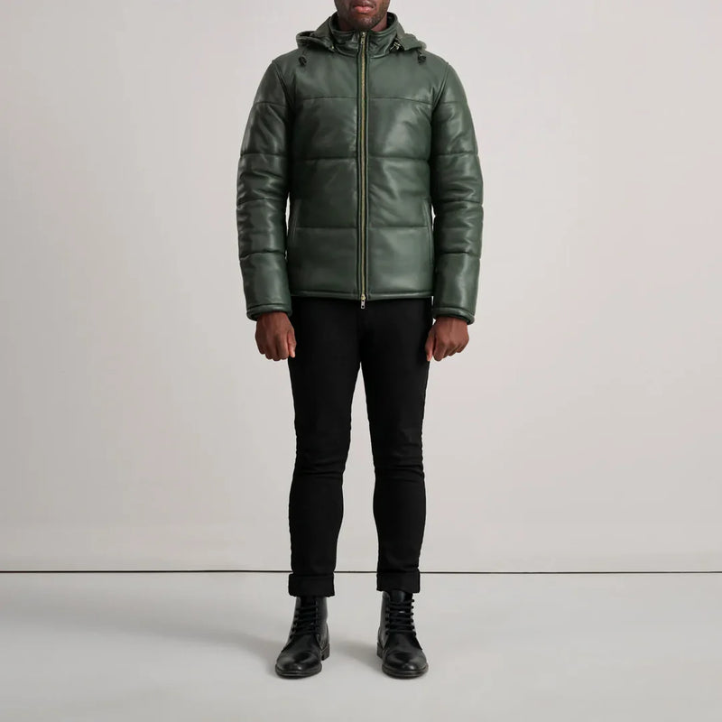 Gordon Green Hooded Puffer Jacket