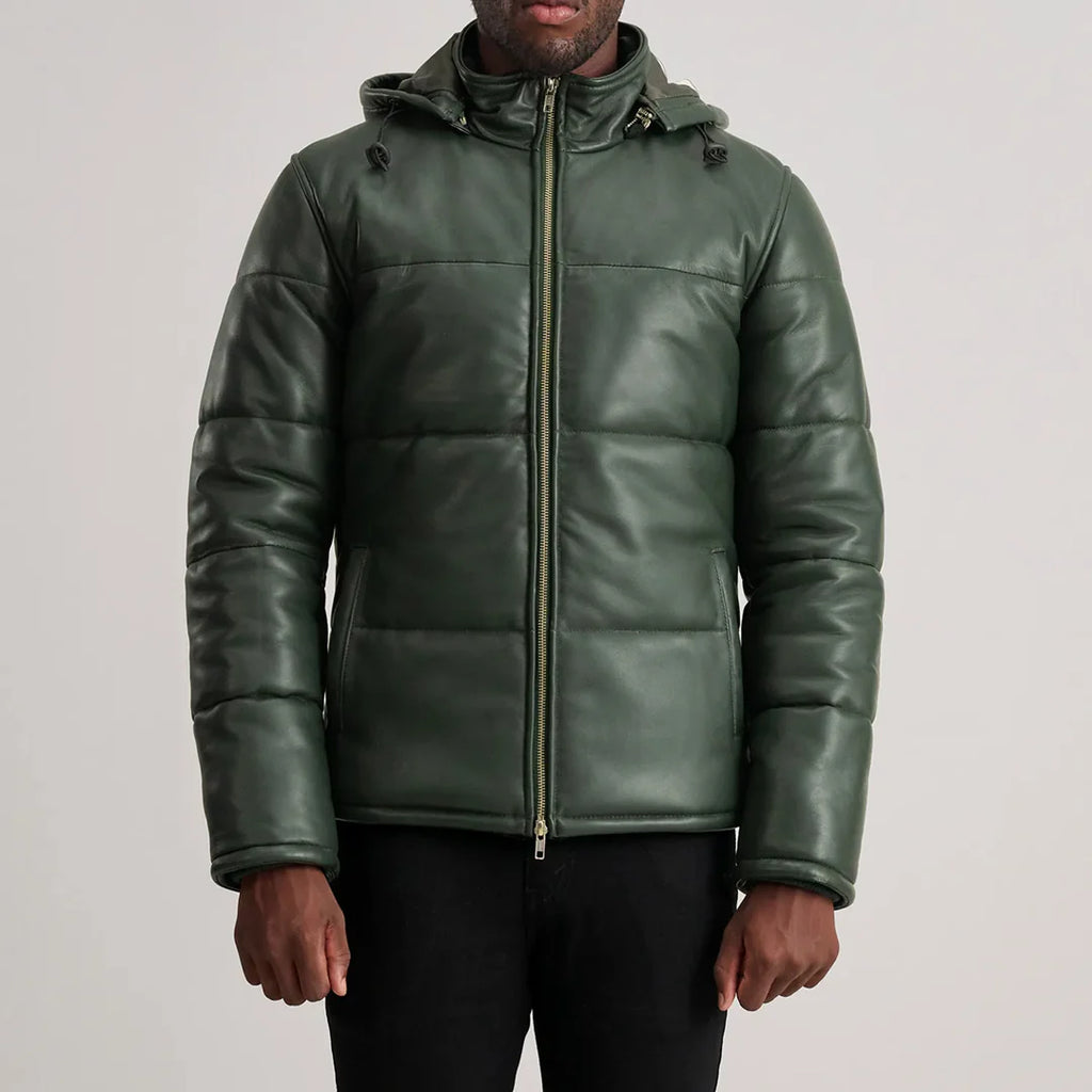 Gordon Green Hooded Puffer Jacket
