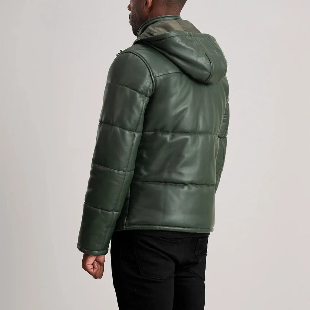 Gordon Green Hooded Puffer Jacket