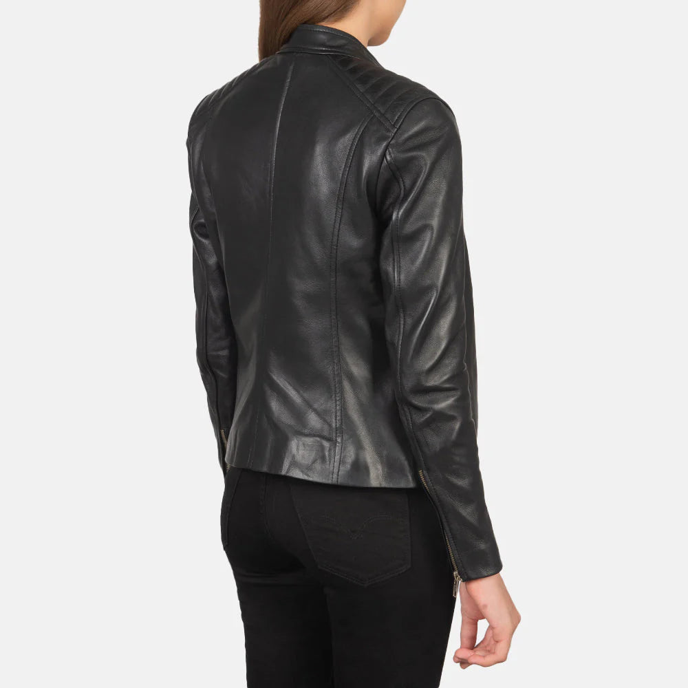Kelsee Onyx Biker Jacket