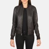 Bliss Black Bomber Jacket